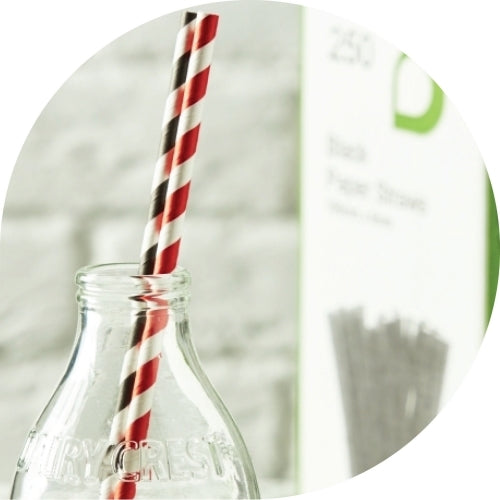 Darice Gold Polka Dot And Striped Paper Straws - Pack Of 100, Disposable Party Straws For Drinks, Decorations - View #11