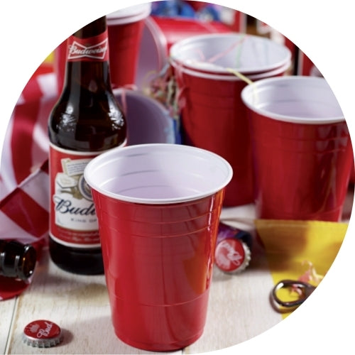 Brown American Beer Pong Solo Party Cups 16oz Party Cups Brown Cups 