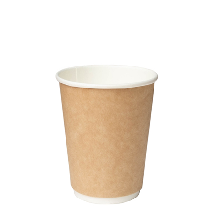 12oz Kraft Double Wall Cups