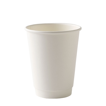 12oz White Double Wall Paper Cups