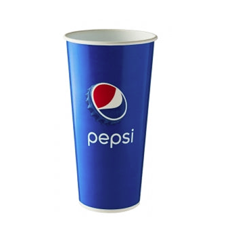 22oz Pepsi Drink Paper Cup