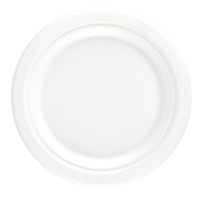 7" Bagasse Round Plates