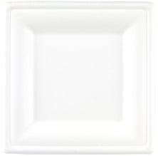 26cm Square Bagasse Plates