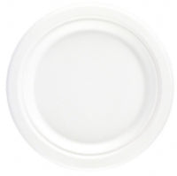 9" Bagasse Round Plate