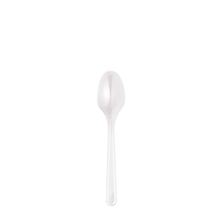 Clear Luxury Plastic Teaspoons