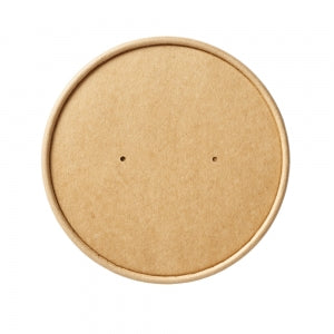 Kraft Vented Paper Lids To Fit 26oz-32oz