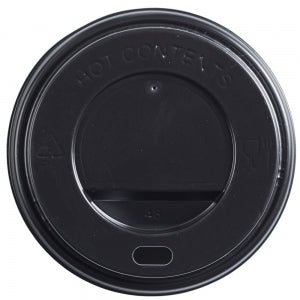 Black 8oz Sip Thru Lid