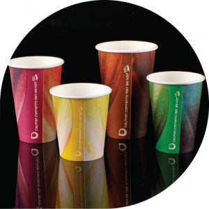 12oz Prism Paper Vending Cups