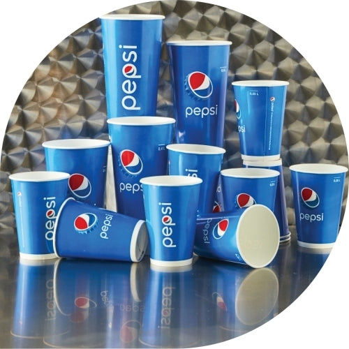 Pepsi Cold Drink Paper Cups