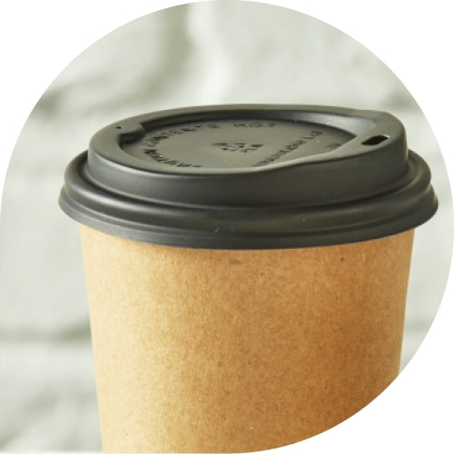 Biodegradable Sip Through Lids for Hot Drinks
