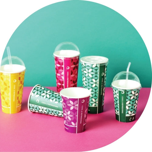 Compostable Cold Drink Paper Cups