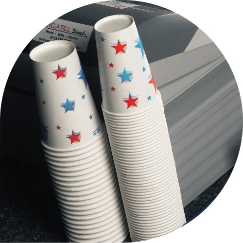 Star-Ball Cold Drink Paper Cups