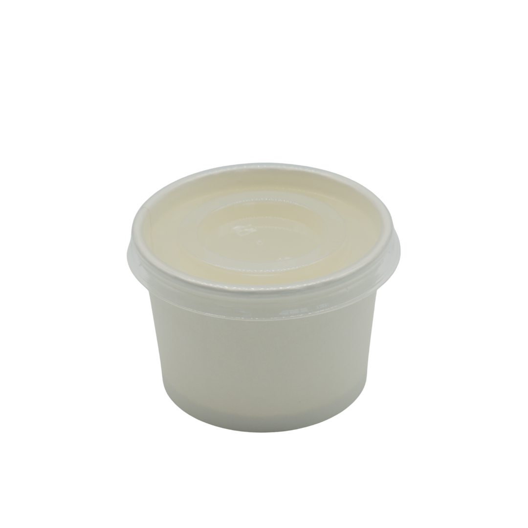 4oz White Paper Sauce Containers – Dispo International
