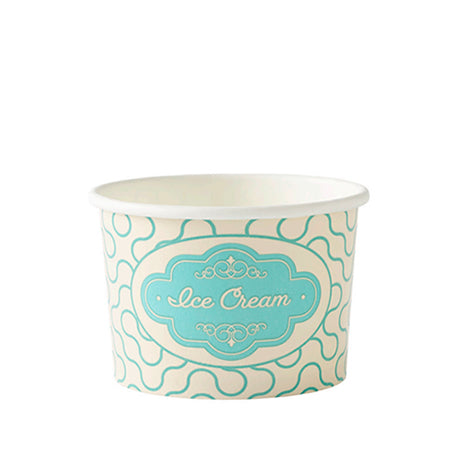 4oz Printed Ice Cream Container
