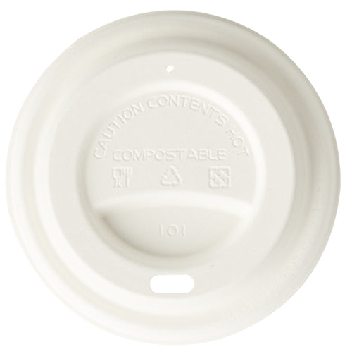 Small Bagasse Hot Drink Lids
