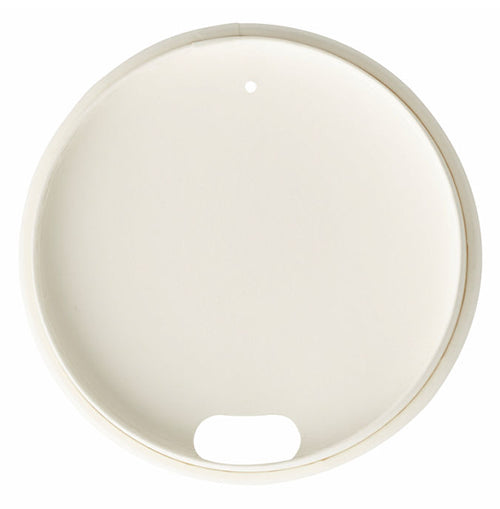 Large (90mm dia) Aqueous Coated Paper Lids for hot drink paper cups