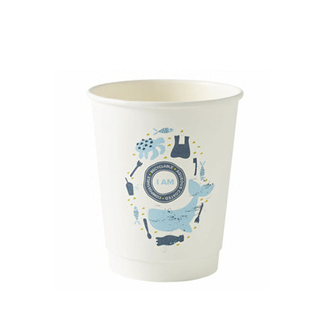 8oz Double Wall Compostable Aqueous Cups