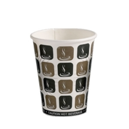 10oz Cafe Mocha Hot Drink Paper Cups