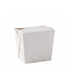 16oz White Square Food Pail