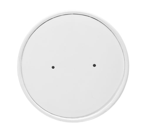 White Vented Paper Lids To Fit 8oz-16oz