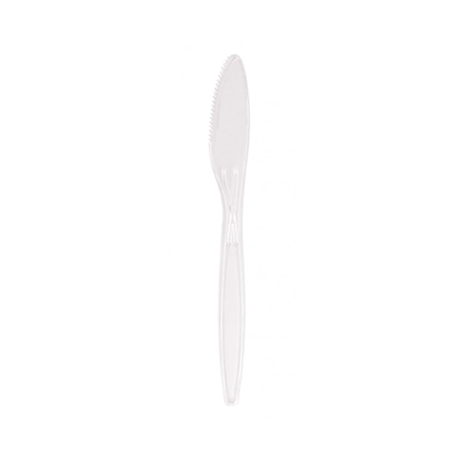 Clear Luxury Plastic Knives