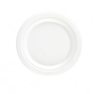6" Bagasse Round Plate